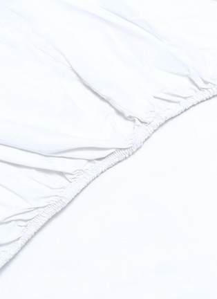 Detail View - Click To Enlarge - SOCIETY LIMONTA - Nite king size fitted sheet – White