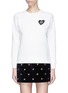 Main View - Click To Enlarge - 74017 - 'Lonely Hearts Club' print sweatshirt