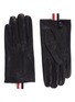 Main View - Click To Enlarge - THOM BROWNE  - Sheepskin leather gloves