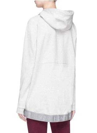 Figure View - Click To Enlarge - 72883 - 'Switch' long zip hoodie