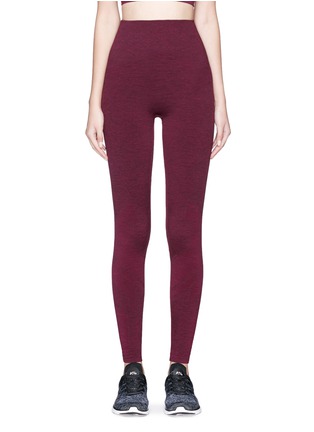 Main View - Click To Enlarge - 72883 - 'Eight Eight' marled performance leggings