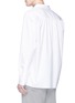 Back View - Click To Enlarge - SULVAM - Concealed placket shirt