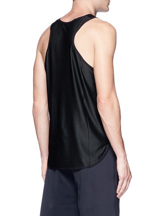 Back View - Click To Enlarge - SATISFY - Mesh running tank top
