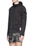 Front View - Click To Enlarge - SATISFY - 'Run Away' print packable windbreaker jacket