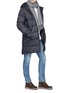 Figure View - Click To Enlarge - ECOALF - 'Bill' down puffer jacket