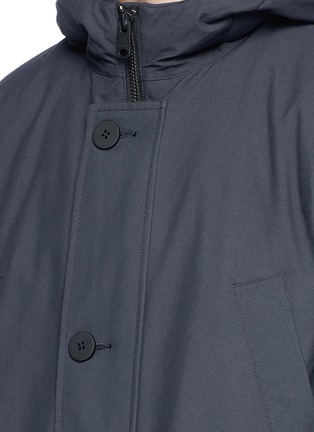 Detail View - Click To Enlarge - ECOALF - 'Groenland' down hooded parka