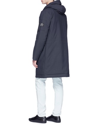 Back View - Click To Enlarge - ECOALF - 'Groenland' down hooded parka