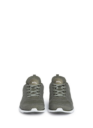 Front View - Click To Enlarge - ATHLETIC PROPULSION LABS - TechLoom Pro Cashmere' knit sneakers