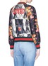 Back View - Click To Enlarge - GUCCI - 'Loved' floral tiger print silk twill bomber jacket