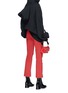 Figure View - Click To Enlarge - CRES. E DIM. - Logo patch slit sleeves oversized hoodie