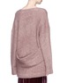 Figure View - Click To Enlarge - DION LEE - Oversized bouclé knit sweater
