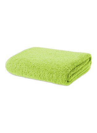 Main View - Click To Enlarge - ABYSS - Super Pile bath sheet – Lime