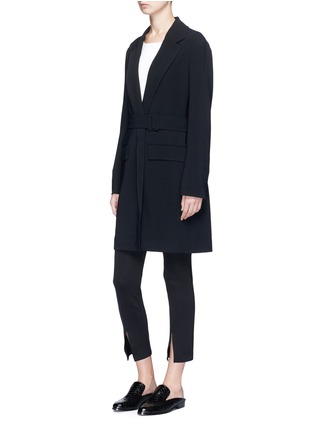 Figure View - Click To Enlarge - THE ROW - 'Nesper' oversized belted suiting coat