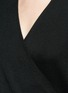 Detail View - Click To Enlarge - THE ROW - 'Roanna' wrap effect cashmere-silk sweater