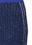 Detail View - Click To Enlarge - THE ROW - 'Melodie' extended stripe trim cashmere knit skirt