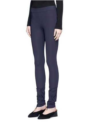 Front View - Click To Enlarge - THE ROW - 'Nelma' zip cuff jersey leggings