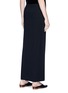 Back View - Click To Enlarge - THE ROW - 'Ernst' wrap back maxi suiting skirt
