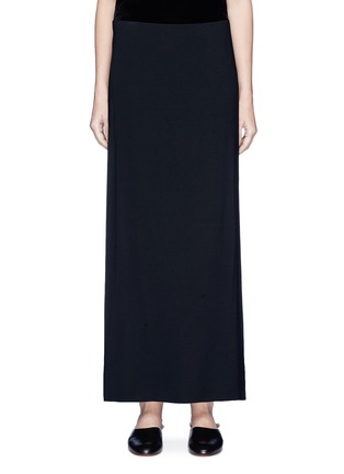 Main View - Click To Enlarge - THE ROW - 'Ernst' wrap back maxi suiting skirt