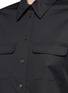 Detail View - Click To Enlarge - THE ROW - 'Patrew' stretch poplin shirt