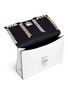  - PROENZA SCHOULER - 'Lunch' small metallic whipstitch leather clutch