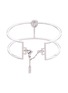 MESSIKA - 'Glam'Azone Skinny 2 Row' diamond 18k white gold bangle