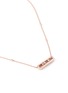 Figure View - Click To Enlarge - MESSIKA - 'Baby Move' diamond 18k rose gold pendant necklace