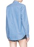 Back View - Click To Enlarge - FORTE COUTURE - 'Dyna' embellished denim shirt