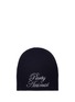 Main View - Click To Enlarge - ALEXANDER WANG - 'Party Animal' slogan intarsia wool-cashmere beanie