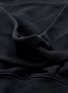 Detail View - Click To Enlarge - ALEXANDER WANG - Sweatshirt overshoulder scarf