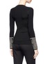 Figure View - Click To Enlarge - ALEXANDER WANG - Strass embellished rib knit sweater