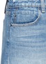 Detail View - Click To Enlarge - ALEXANDER WANG - 'Bite' frayed cuff denim shorts