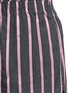 Detail View - Click To Enlarge - ALEXANDER WANG - Stripe pyjama shorts
