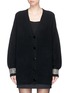 Main View - Click To Enlarge - ALEXANDER WANG - Strass embellished cardigan