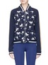 Main View - Click To Enlarge - THE UPSIDE - 'Tennis Star' logo embroidered bomber jacket