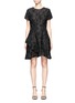 Main View - Click To Enlarge - ZIMMERMANN - 'Maples Sun' floral embroidered silk organza dress