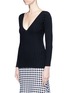Front View - Click To Enlarge - ROSETTA GETTY - Rib knit sweater
