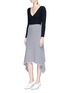 Figure View - Click To Enlarge - ROSETTA GETTY - Rib knit sweater