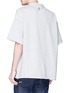 Back View - Click To Enlarge - WOOYOUNGMI - Paisley logo print oversized T-shirt