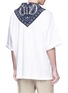 Back View - Click To Enlarge - WOOYOUNGMI - Oversized T-shirt with bandana