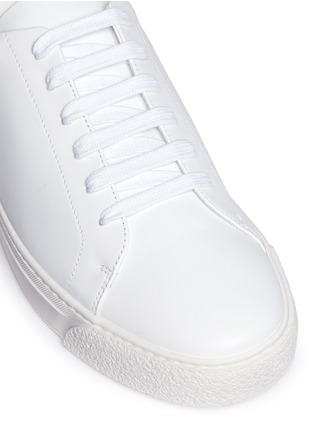 Detail View - Click To Enlarge - ANYA HINDMARCH - 'Wink' embossed leather sneakers