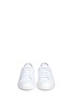 Front View - Click To Enlarge - ANYA HINDMARCH - 'Eyes' embossed leather sneakers
