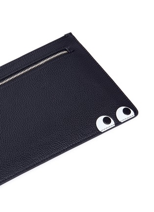  - ANYA HINDMARCH - 'Eyes' embossed zip pouch