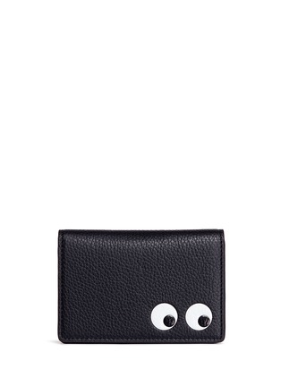 Main View - Click To Enlarge - ANYA HINDMARCH - 'Eyes' embossed leather card case