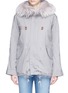 Main View - Click To Enlarge - 72348 - 'Luella' raccoon and fox fur hooded liner canvas parka