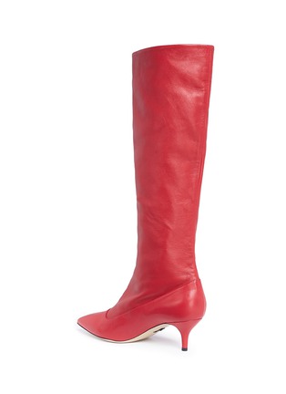 Detail View - Click To Enlarge - PAUL ANDREW - 'Nadia' nappa leather knee high boots