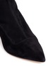 Detail View - Click To Enlarge - PAUL ANDREW - 'Arad' stretch suede sock boots