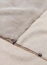 Detail View - Click To Enlarge - INNIU - Mink fur panel wool-cashmere scarf