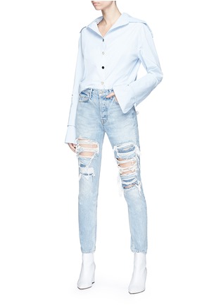 Figure View - Click To Enlarge - GRLFRND - 'Karolina' ripped skinny jeans