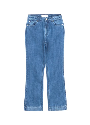 Main View - Click To Enlarge - CO - Cropped letout flared jeans
