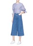 Figure View - Click To Enlarge - CO - Culotte jeans